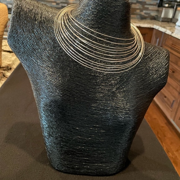 Sterling silver 13 strand necklace - Picture 1 of 4